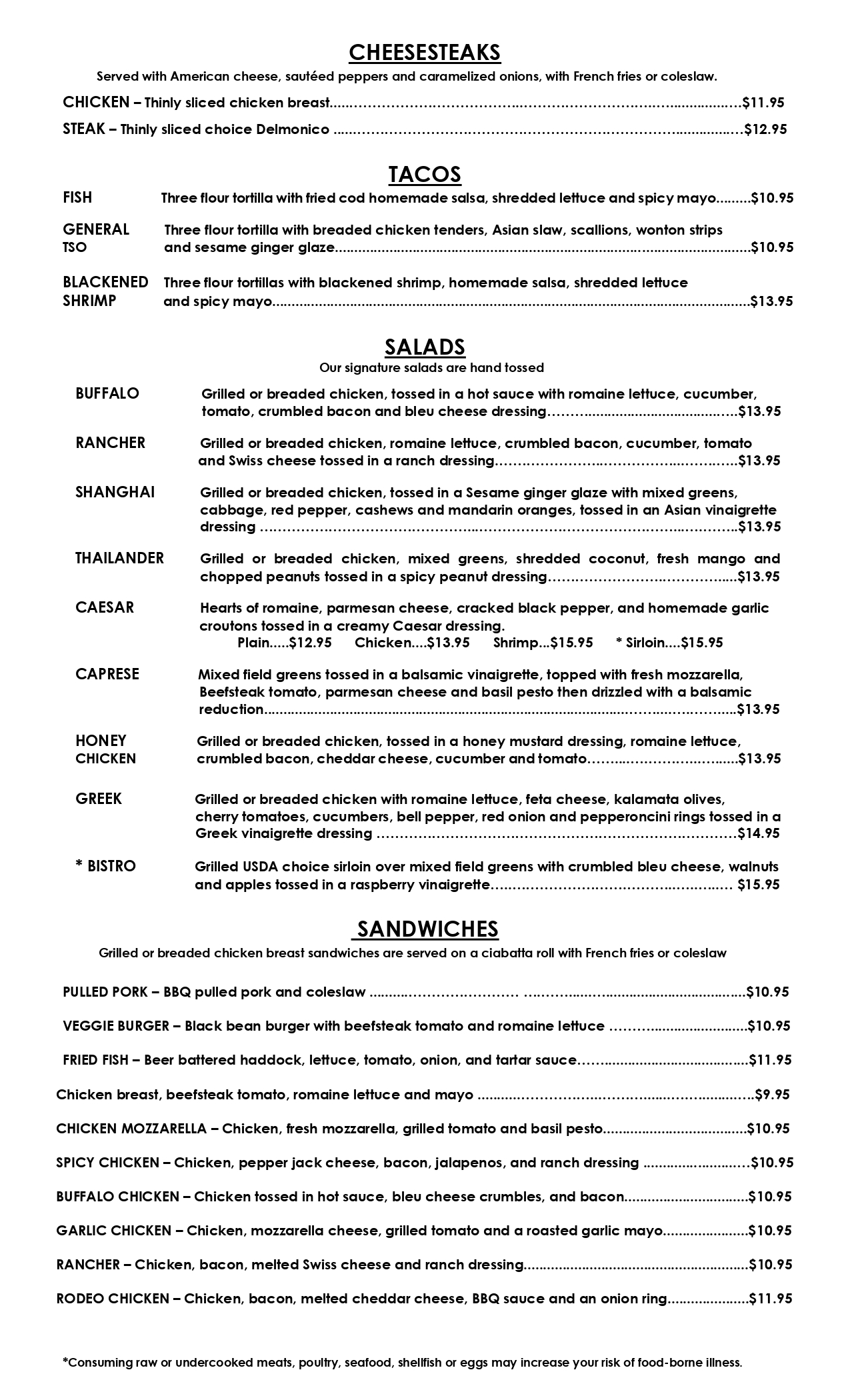 7-1-22 bistro menu page